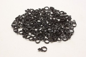 NOS Lot/100 Car Truck Wiring Harness Wire Retaining Round Clips Parts 1/2"