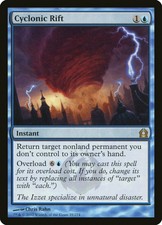Magic: the Gathering - MTG - Cyclonic Rift - Return to Ravnica - NM - EDH - Rare