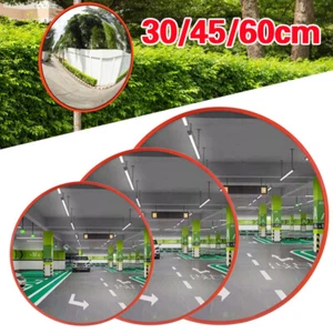 Wide Angle Convex Mirror Curved Outdoor Road Traffic Driveway Safety Security J - Picture 1 of 20