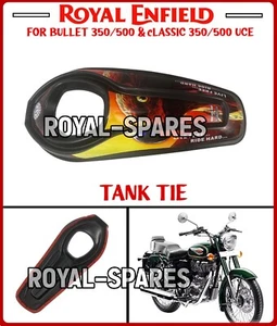 Royal Enfield "TANK TIE" For Bullet 350/500 & Classic 350/500 UCE - Picture 1 of 10