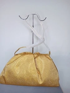 ELEGANTE CLUTCH STEINTASCHE, GOLDFARBE - Bild 1 von 10