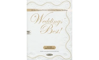 WEDDINGS' BEST: 20 MOST-REQUESTED PIANO SOLOS FOR CHRISTIAN WEDDINGS WORD MUSIC! - Image 1 of 3