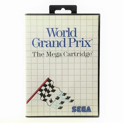 Sega Master System Spiel : World Grand Prix - OVP Anleitung | MS PAL Version - Bild 1 von 4