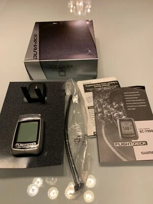 Shimano Dura-Ace SC-7900 Flight Deck Computer Wireless Heart Palmograph  - Image 1 of 4