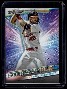 2024 Topps Series 1 Paul Goldschmidt Stars of MLB #SMLB-1 St. Louis Cardinals - Bild 1 von 2