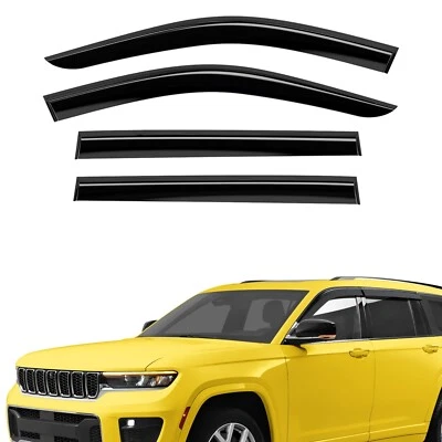 Parasoles de lluvia protectores de viento para Jeep Grand Cherokee L 2021-2025 Foto 1 de 4