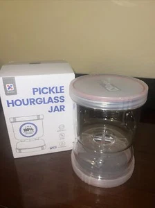 Al. Xibu Pickle Hourglass Jar - Picture 1 of 4