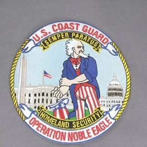 USCG United States Coast Guard Operation Noble Eagle 5" Aufnäher - Bild 1 von 2