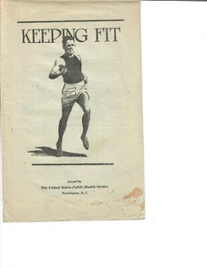 1920 Keeping Fit Booklet from the United States Public Health Service - Picture 1 of 1