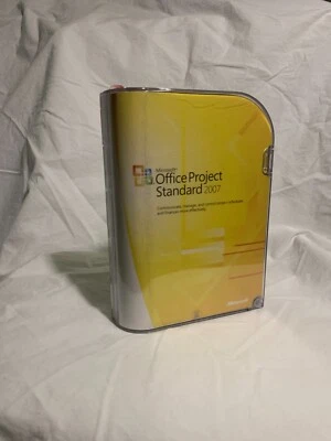 FACTORY SEALED NEW Microsoft Office Project Standard 2007, SKU 076-03745, Full - Image 1 of 4