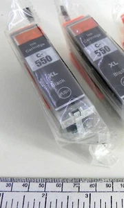 Canon Ink Cartridge No: 550 XL Black - Lot Of 2 - Picture 1 of 3
