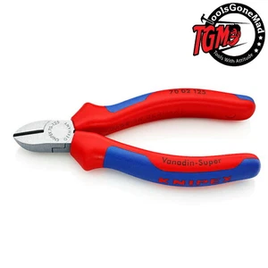 Knipex 7002125 125mm 5" Mini Diagonal Side Cutting Cutters Pliers Nips 70 02 125 - Bild 1 von 3