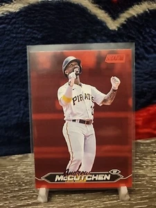 2024 Stadium Club Andrew McCutchen Red Foil #103 Pirates - Picture 1 of 2