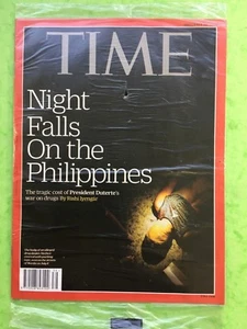 TIME Magazine - SEALED COPY - September 26th 2016 - President Duterte's War - Imagen 1 de 3