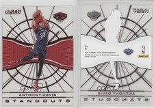 2015-16 Panini Clear Vision Standouts Red /99 Anthony Davis #6