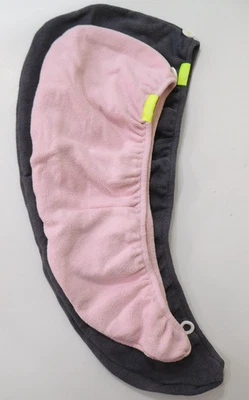 (new) ~ 1 x PINK AQUIS HAIR WRAP TURBAN ~ KIDS size ~ girl towel microfiber - Image 1 of 4