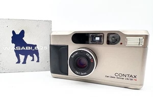 [MINT] Contax T2 D T2D Data Back 35mm Point & Shoot Film Camera  From JAPAN - Picture 1 of 24