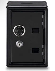 Mini Safe Lock Box with Key Lock Heavy-Duty Steel, Freestanding - Picture 1 of 5