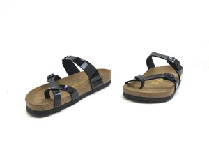 Birkenstock Damen Sandalen Sandaletten Pantoletten Freizeit Schwarz Gr 38 - Bild 1 von 5