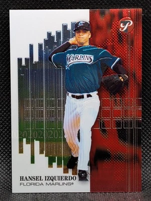 2002 Topps Pristine /1999 Hansel Izquierdo #197 Rookie - Image 1 of 2