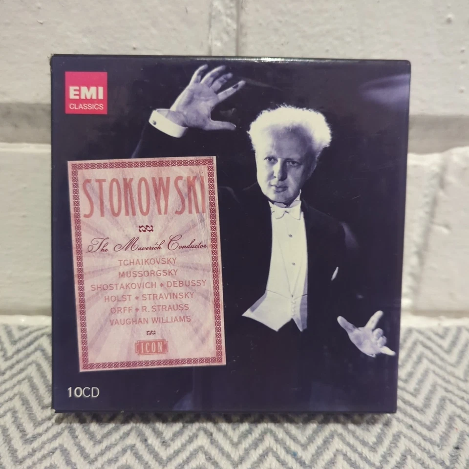 Leopold Stokowski: The Maverick Conductor: EMI ICON 10 CD Box Set - Image 1 of 4