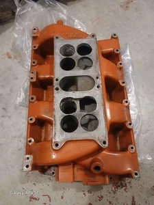 1966-1971 Mopar 426 Hemi Aluminum Dual Quad 2x4 Intake Street Manifold OEM - Bild 1 von 8