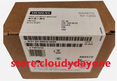 New Siemens 6ES7 231-5ND32-0XB0/6ES7231-5ND32-0XB0 Module - Image 1 of 2