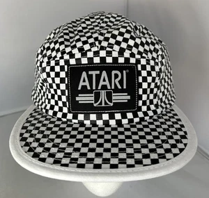 2023 Adjustable Atari Black & White Checkered Cap OSFA - Bild 1 von 13
