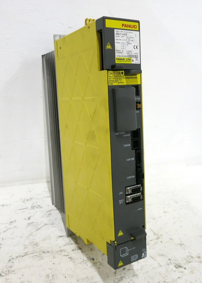 GE Fanuc A06B-6114-H104 Servo Amplifier Module PLC Robot Control R-J3iB - Image 1 of 4