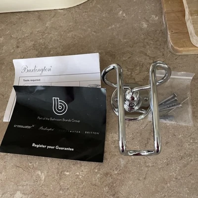 Burlington Tumbler Beaker Holder Chrome for bathroom - Image 1 of 4