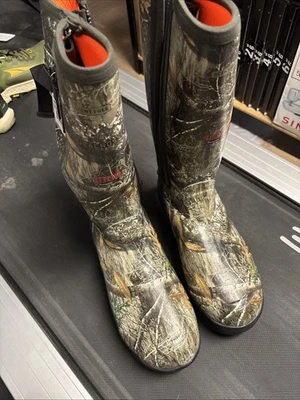 LACROSSE ALPHABURLY PRO SIDE-ZIP 18" REALTREE EDGE 1000G INSULATED BOOTS 376030 - Image 1 of 4