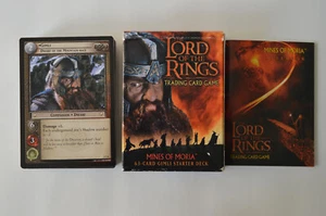 Lord of the Rings LOTR TCG GIMLI STARTER DECK Mines of Moria NM - Picture 1 of 1