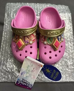 Crocs Disney Princess Light Up Clog Toddler Sizes C5 C6 C7 C8 C9 C10 Cinderella - Picture 1 of 5