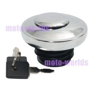 Fuel Gas Tank Cap Cover Key Fit for Harley CVO SOFTAIL CONVERTIBLE FLSTSE2 1PY9 - Bild 1 von 8