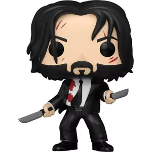 Funko POP! Película - Figura John Wick Bloody Serie 6 #1763 + Protector - Imagen 1 de 2