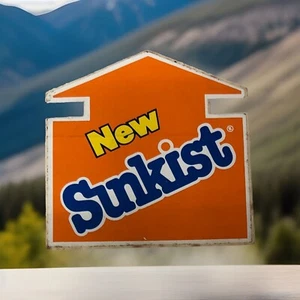Calcomanía Sunkist Orange Soda vintage años 70 - Imagen 1 de 3