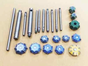 12x Large Carbide Mounted Valve Seat Cutter Set 30 45 70 (20 Degrees) 3 ANGLE - Picture 1 of 4
