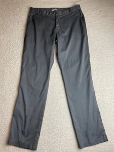 Nike Golf Tour Performance Pants Men’s Size 34x34 Grey Dri-Fit Stretch Chino - Picture 1 of 10