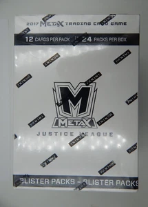 2017 Panini MetaX DC Comics Justice League TCG Blister Box Factory Sealed - Picture 1 of 2