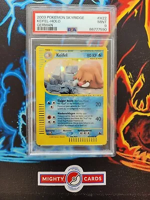 Pokemon Card Karte Piloswine Keifel H22/H32 Skyridge Set Holo PSA 9 MINT - Bild 1 von 2