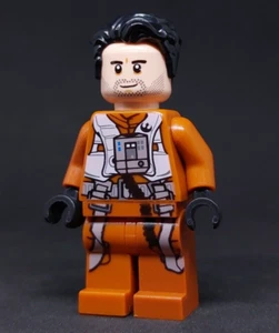 Lego Star Wars Minifigura - 75273 POE DAMERON (sw0931) - X-Wing Fighter - Imagen 1 de 5