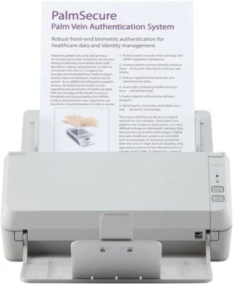 Ricoh (Fujitsu) SCANSNAP SP-1125N Dokumentenscanner Duplex, TWAIN/ISIS Unterstüt - Bild 1 von 4