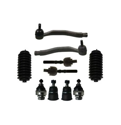 Kit de rótulas de varilla de amarre interior exterior de 10 piezas para Honda Prelude 1992-1996 todos los modelos Foto 1 de 4
