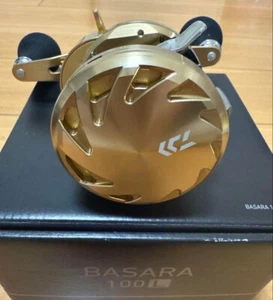 Carrete de pesca Daiwa Basara 100L Baitcast LH agua salada - Imagen 1 de 4