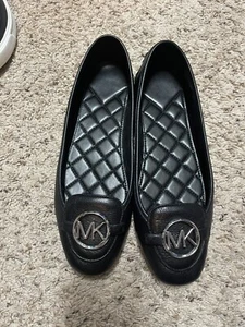 Michael Kors Lillie Leather Moccasin Shoes - Size 10 - Picture 1 of 3