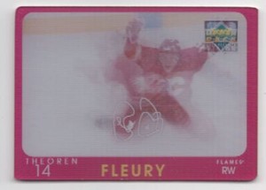 1997-98 Upper Deck Diamond Vision Carl Fleury Johnstown Chiefs #14