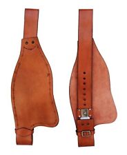 ANTIQUESADDLE Western Horse Saddle Replacement Leather Fenders Pair Set