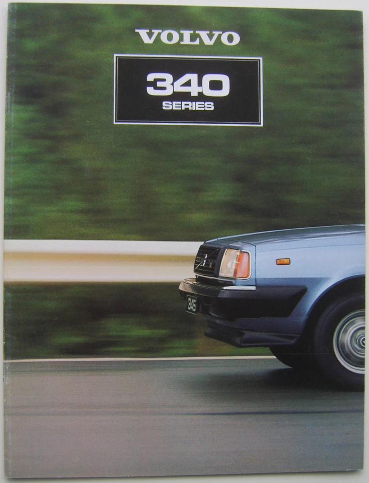 Volvo 340-Series 343 345 DL GL 1980-81 Original UK Brochure No. ASP/BV 9043-81 - Image 1 of 1