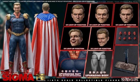 New TOYS ERA PE018 1/6 The Boys Homelander John W/5 Heads 12" Figure Gift Cover