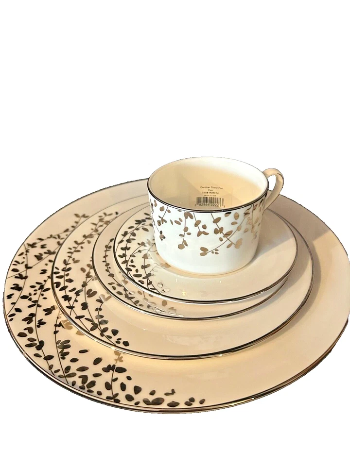 Kate Spade New York Gardner Street Platinum China 5 piezas ajuste de lugar  Foto 1 de 2